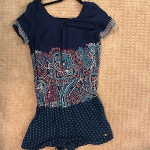 Roxy patterned romper S